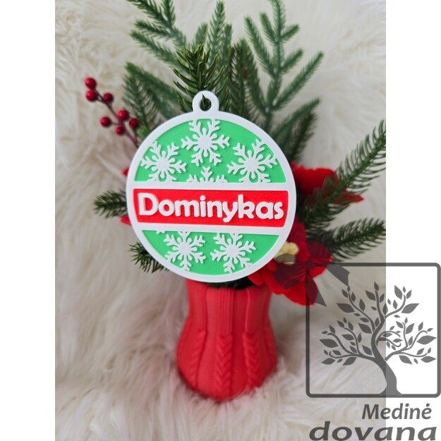 3D žaisliukas su vardu 2