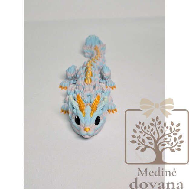 Katino Drakonas – lanksti 3D spausdinta figūrėlė vaikams