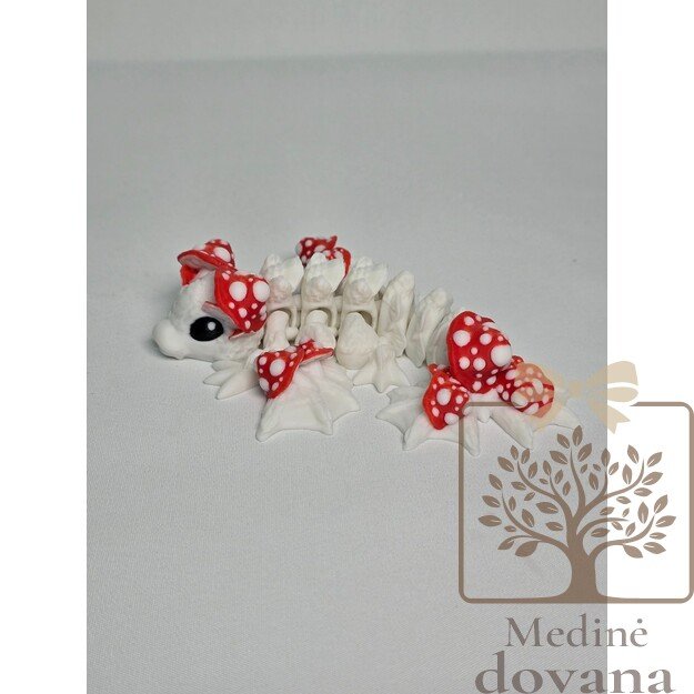 Musmirinis Miško Drakonėlis – lanksti 3D spausdinta figūrėlė vaikams