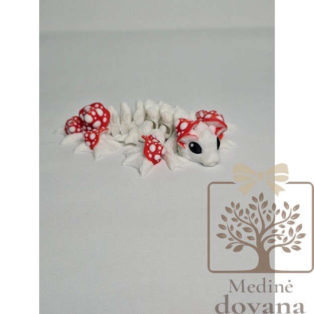 Musmirinis Miško Drakonėlis – lanksti 3D spausdinta figūrėlė vaikams