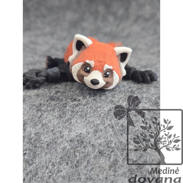 Žavioji RAUDONOJI PANDA – Vinguriukas
