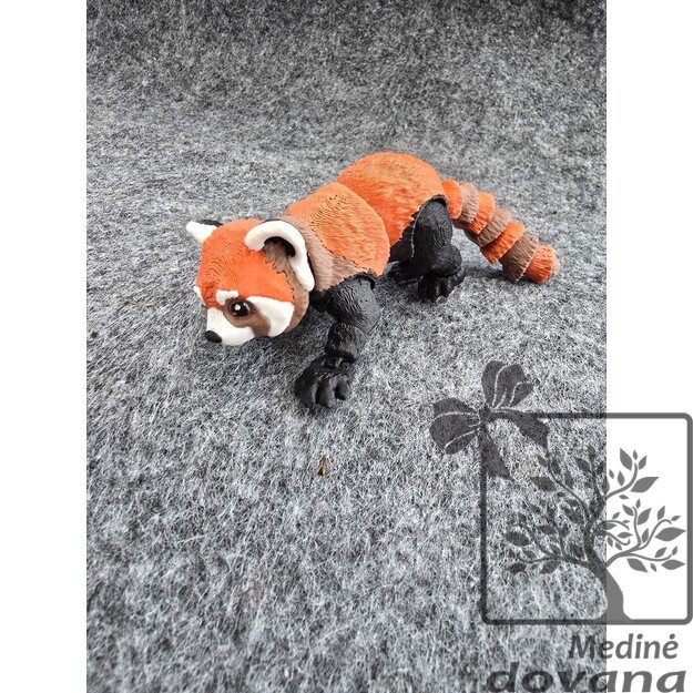 Žavioji RAUDONOJI PANDA – Vinguriukas