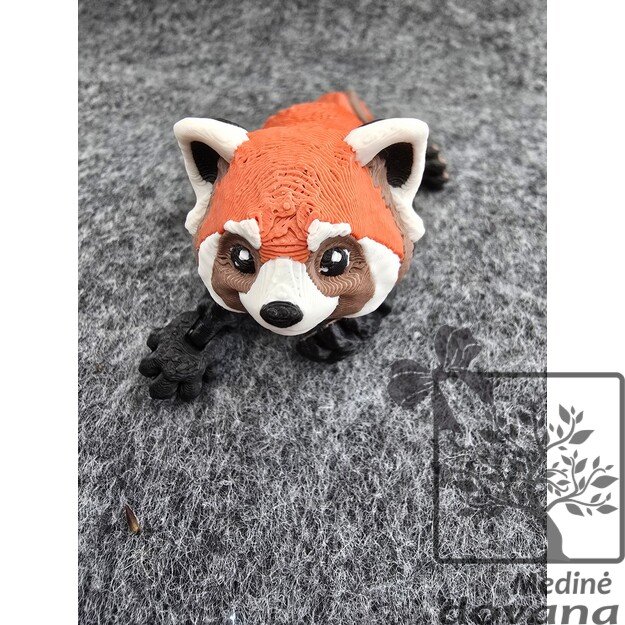 Žavioji RAUDONOJI PANDA – Vinguriukas