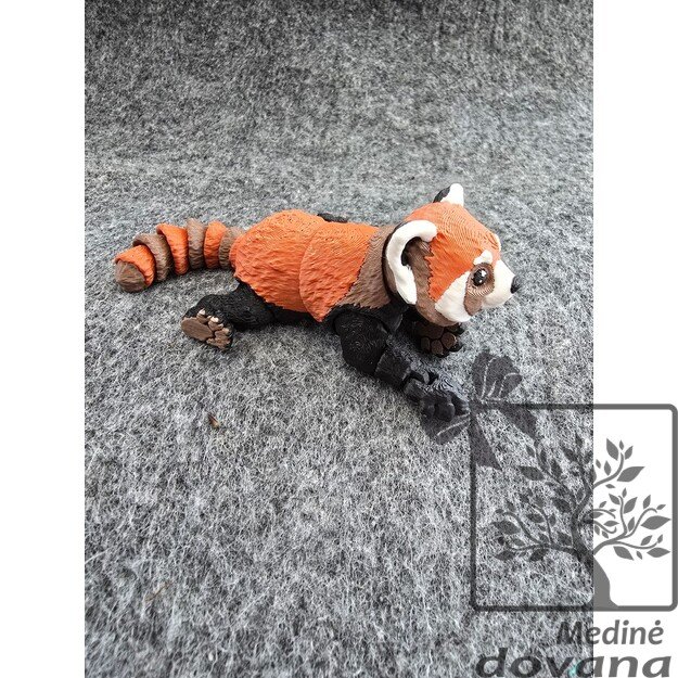 Žavioji RAUDONOJI PANDA – Vinguriukas
