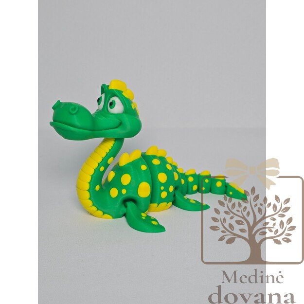 Lochneso Monstras – lankstus 3D spausdintas žaisliukas vaikams