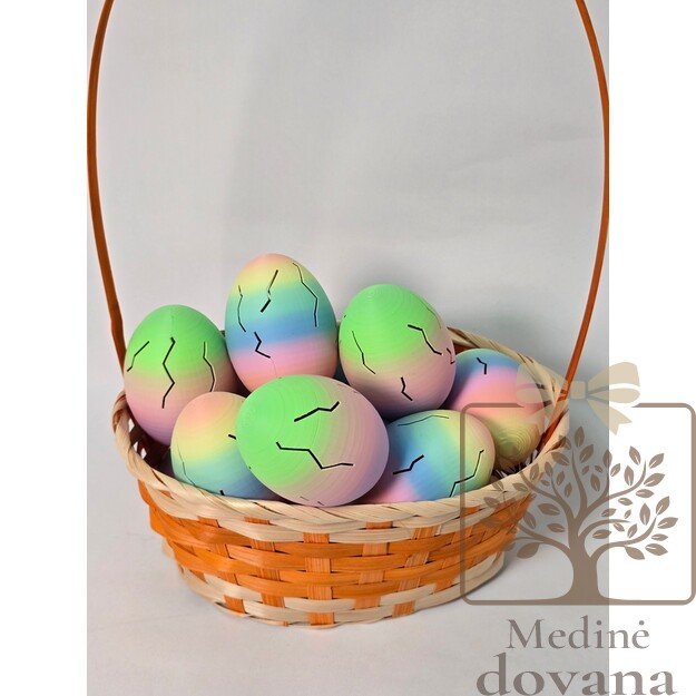 Laužomas Velykų Paslapties Kiaušinis su 2 Judančiais 3D Žaisliukais 1