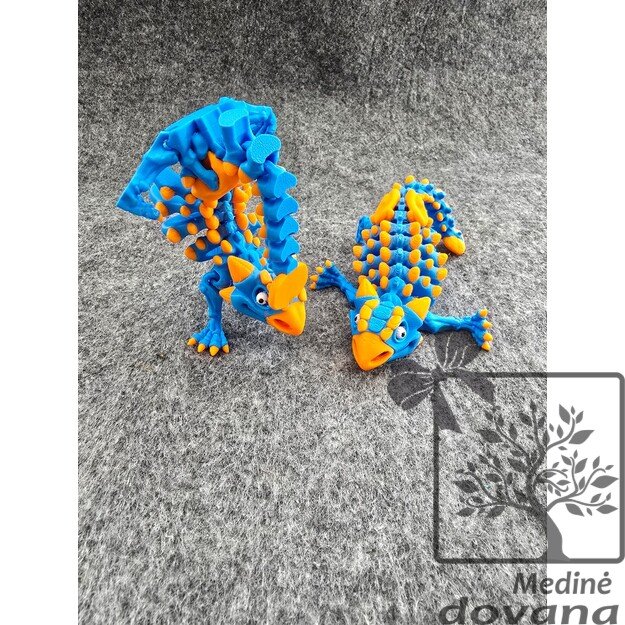 Linksmasis ANKILOZAURO SKELETAS  – Vinguriukas