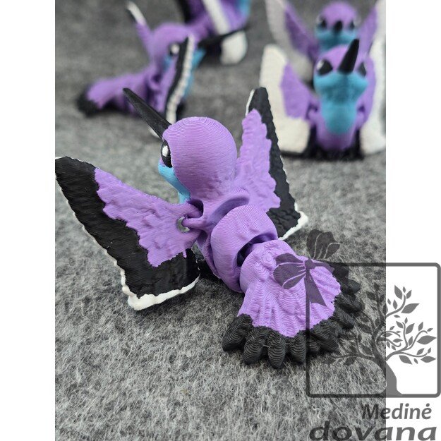 Spalvotasis KOLIBRIS – Vinguriukas