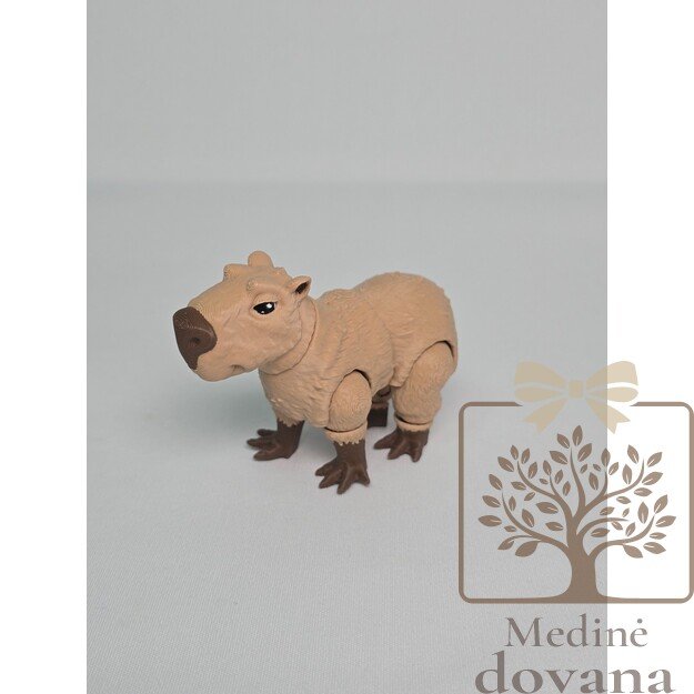 Kapibara – lankstus 3D spausdintas žaisliukas vaikams