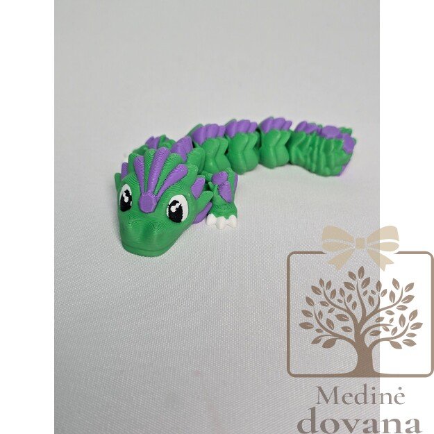 Drakoniukas – lankstus 3D spausdintas drakonas vaikams