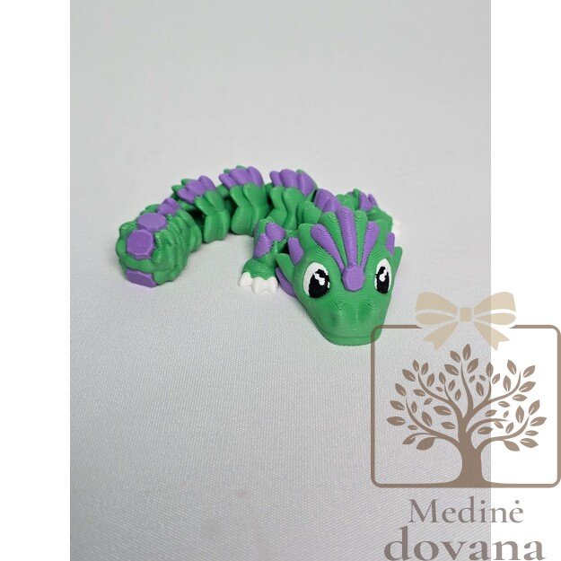 Drakoniukas – lankstus 3D spausdintas drakonas vaikams