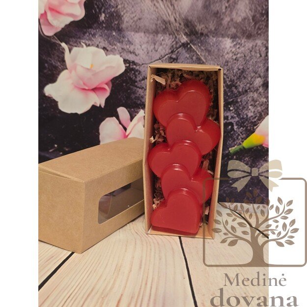 Muilo širdelės dėžutėje 