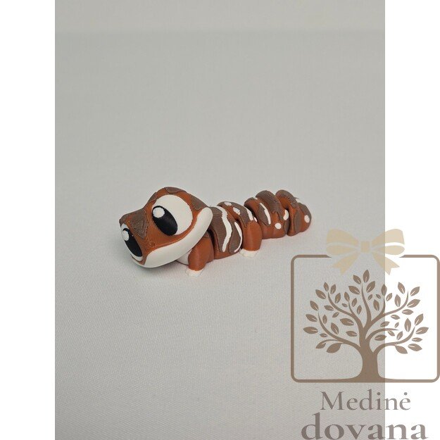 Gekonas – lanksti 3D spausdinta figūrėlė vaikams