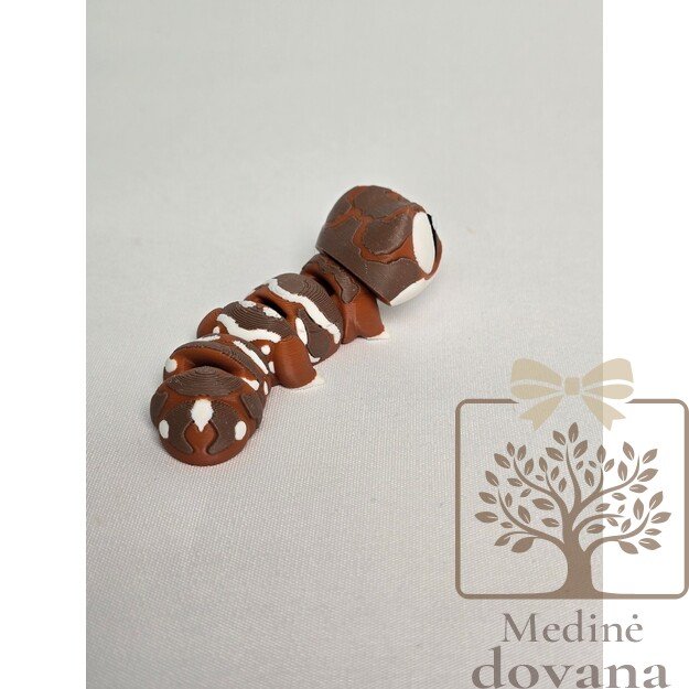 Gekonas – lanksti 3D spausdinta figūrėlė vaikams