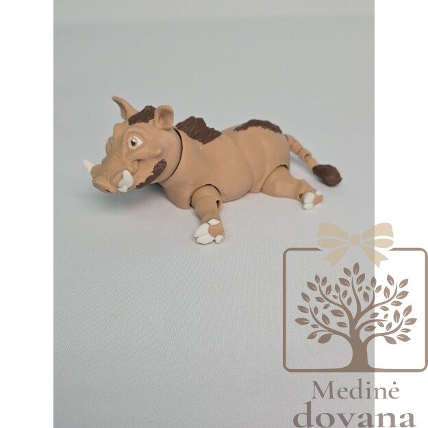 Šernas – lankstus 3D spausdintas žaisliukas vaikams