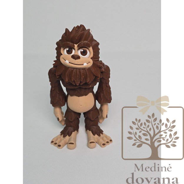 Bigfoot (Didžiapėdis) – lanksti 3D spausdinta figūrėlė vaikams