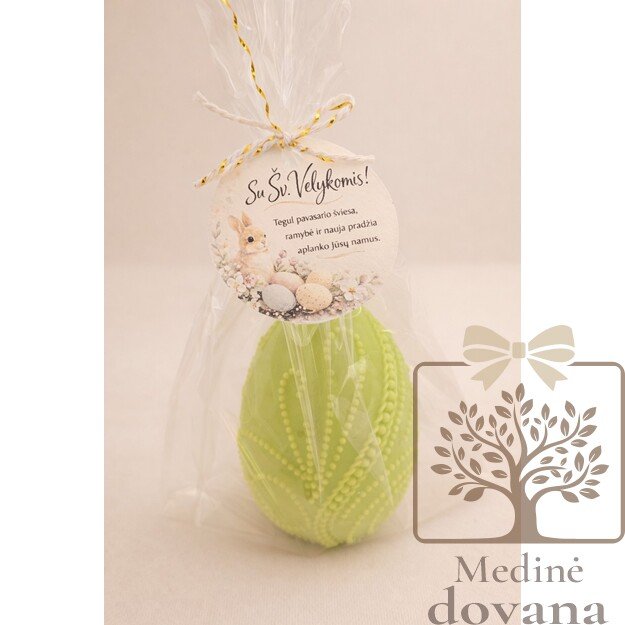 Kvapnus muilo kiaušinis – miela Velykų dovanėlė