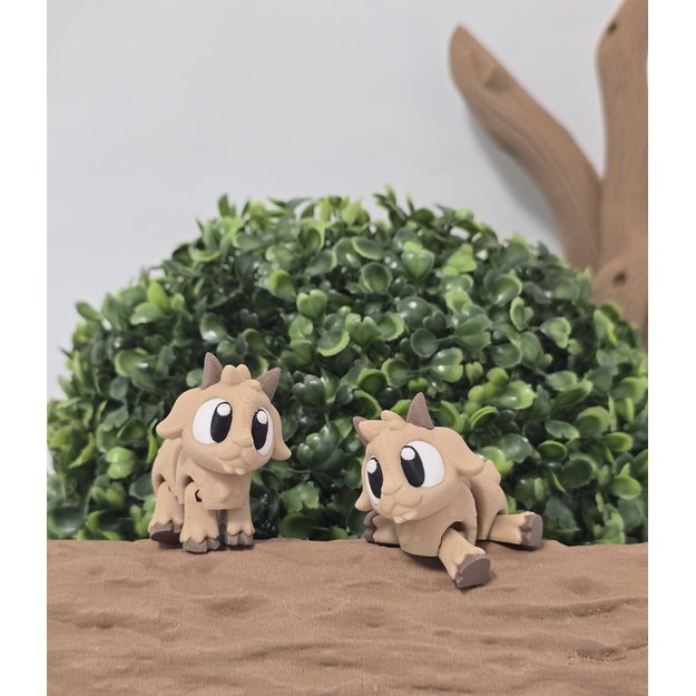 3D judanti ožkytė „Mažoji Išdykėlė“