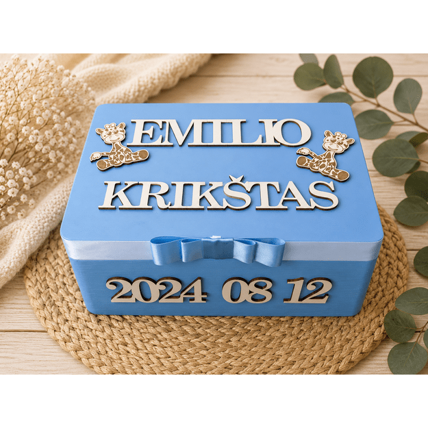 Krikštadėžė Žirafiukas