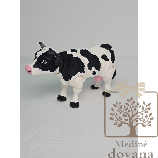 Karvė – lanksti 3D spausdinta figūrėlė vaikams 3