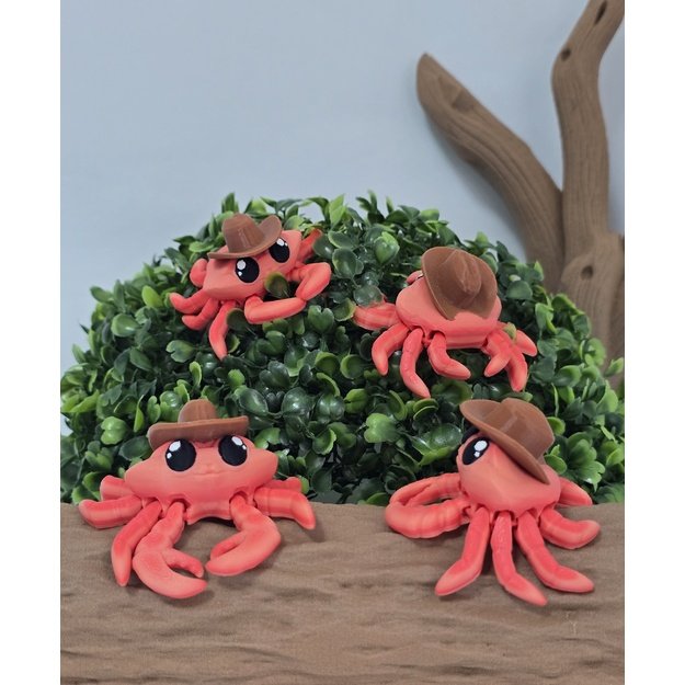 Judantis 3D krabas „Kaubojus“